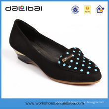 Atacado china 2014 couro plana ar fornecimento sapato sapatos novos para mulheres